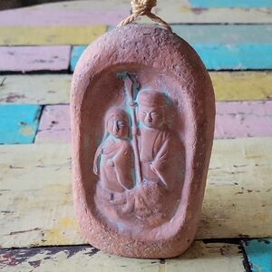 Terracotta Hanging Asian Bell